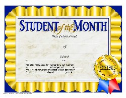 student of the month